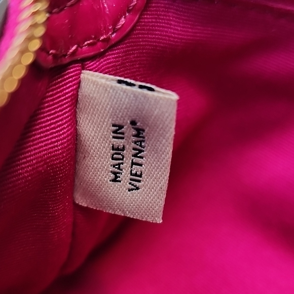 Cranberry COACH Wristlet - Picture 7 of 9